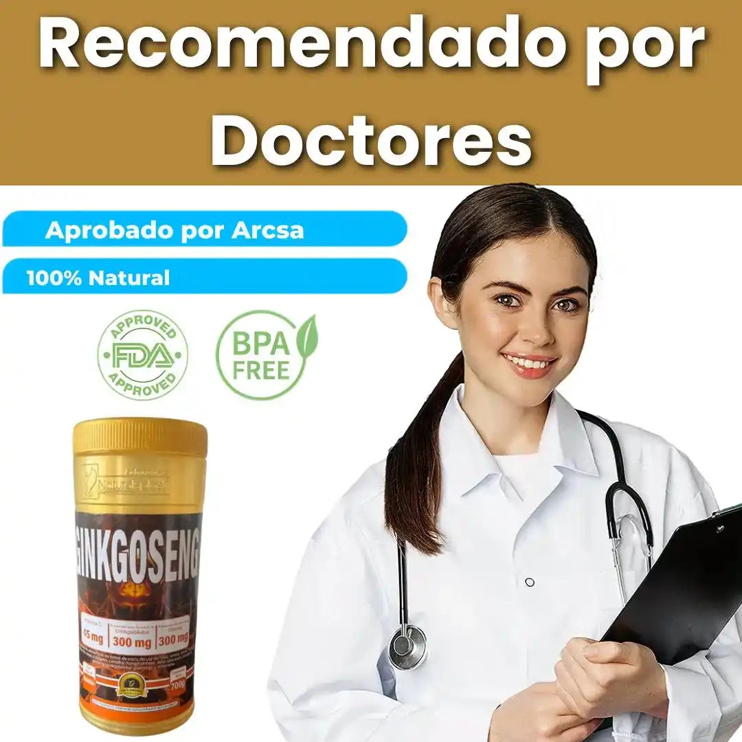 Ginkgoseng – Enfoque y Energía Natural