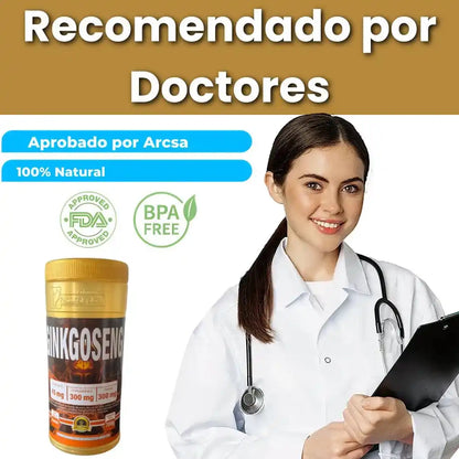 Ginkgoseng – Enfoque y Energía Natural